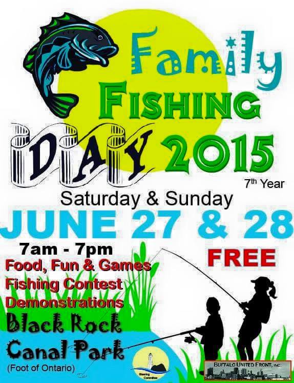 flier for family fishing day 2015